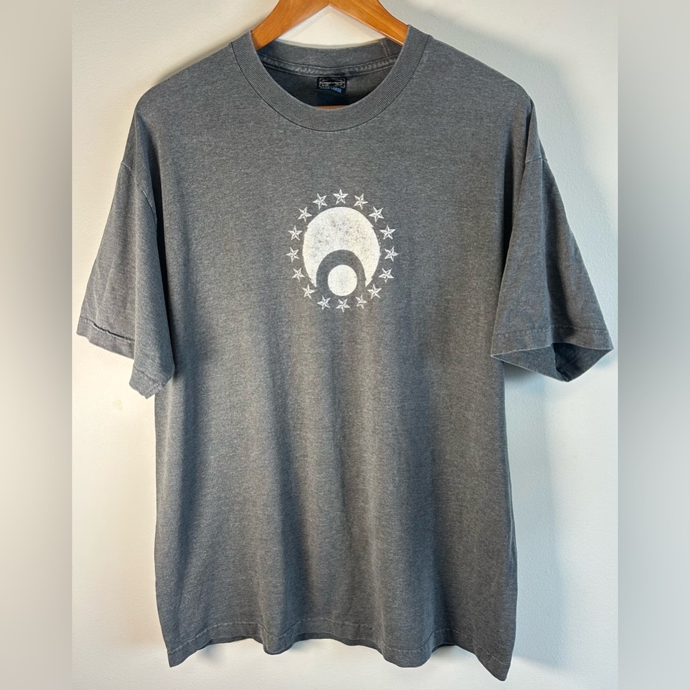 Vintage Osiris Mens Skate T-shirt Gray Size XL 90s 00s Skateboarding